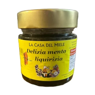 Delizia alla Menta Liquirizia in barattolo di vetro